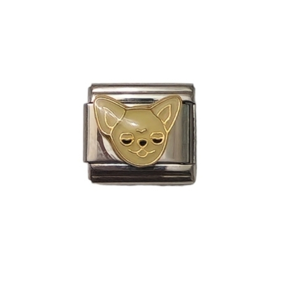 Charmlink Chihuahua Dog Animal‎ Personalized Composable Italian Charm Bracelet